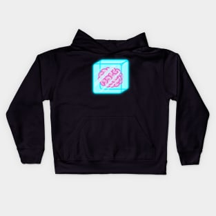 Brainfreeze glow Kids Hoodie